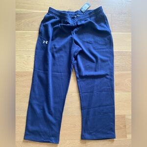 Under Armour Mens Navy Blue lounge athletic sweatpants 3XL NWT